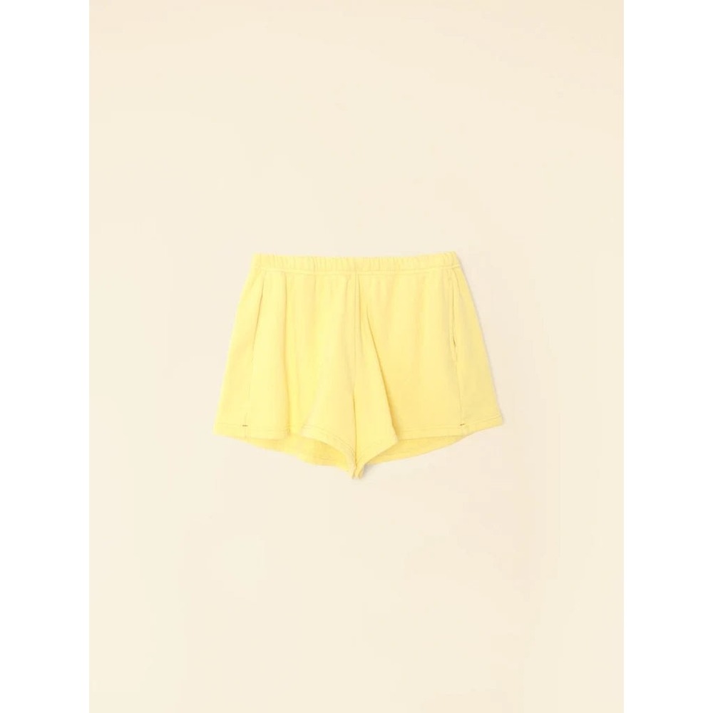 Xirena Shayne Sweatshort in Canary Yellow